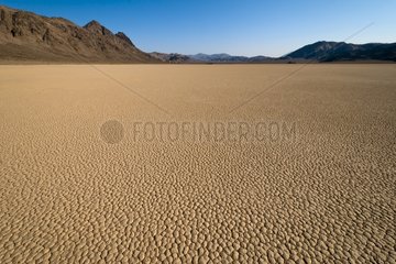 Racetrack Playa in Death Valley NP USA