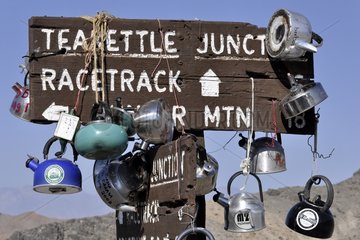 Teakettle Junction Death Valley NP USA
