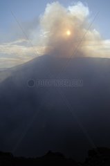 Degassing at Masaya Volcano Nicaragua