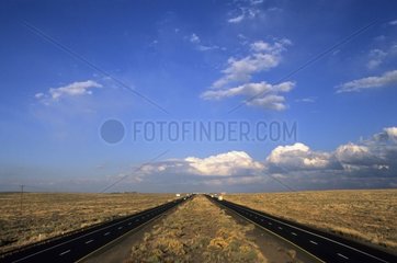 Straße in Arizona die Vereinigten Staaten [at]