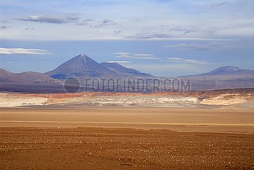 Atacama Desert and Licancabur Volcano Chile