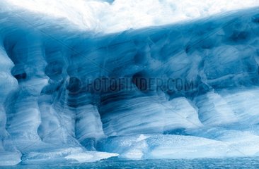 Glace turquoise Iceberg Groenland