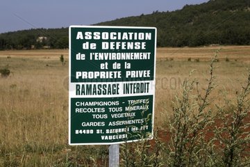 Billboard ban pickup Provence France