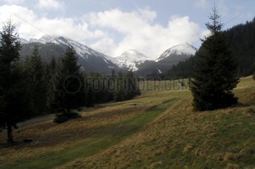 Massiv von Tatras im Karpatengebirge Polen