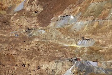 Mines tin and lead the Cerro Rico Potosi Bolivia