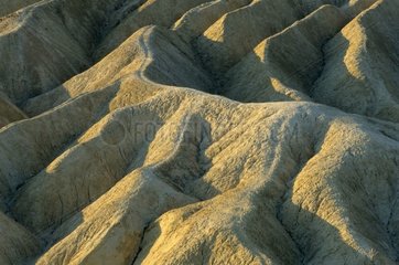Erosion im Berge Death Valley National Park