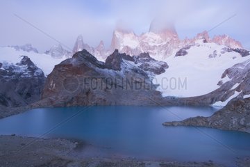 Mt Fitzroy at dawn Patagonia Argentina