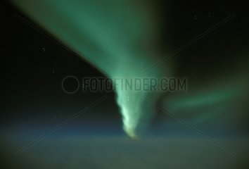 Luftaufnahme eines Aurora Borealian Canada