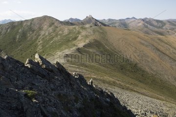 British Landscape Mountains. Yukon Canada