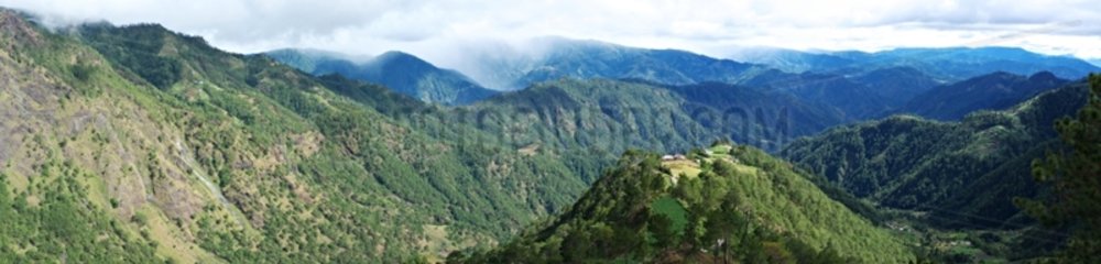 Mountain Province and Ifugao between Bontoc Baguio Philippines