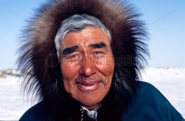 Portrait d'un chasseur Inuit Gjoa Haven