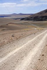 Road Paso de Guatiquina to Argentina Atacama Chili
