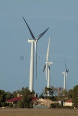 Wind mills overhanging of dwellings South Australia