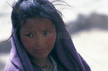 PortrÃ¤t eines MÃ¤dchens aus Mustang Nepal