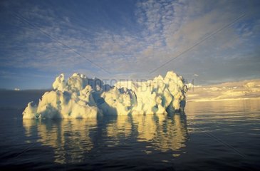 Iceberg en été Péninsule Antarctique
