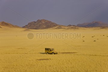 4x4 vehicle in the Namib Desert - Namibia