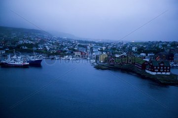Torshavn's harbour Streymoy Faroe Islands