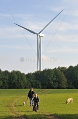 Windmühle auf Lomont Massif bezog Frankreich