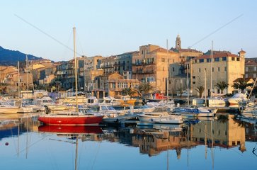 Corse du Sud. La marina ou port de plaisance de Propriano.