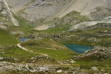 Grand Lake Ourle in den Hauutes-Alpes Frankreich