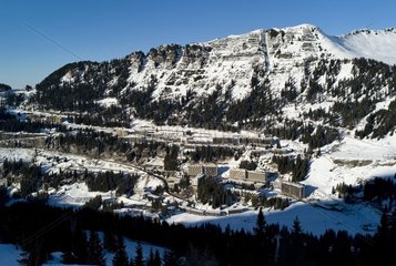 Flaine Skigebiet in Haute-Savoie France