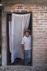 Child outside his house - Guanajuato Mexico