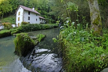 Site of the mill Doue Abbevillers in France