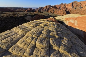 Navajo sandstone domes - Snow Canyon State Park Utah