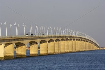 Brücke von Oleron Island Charente-Maritime Frankreich