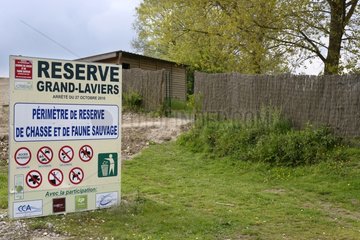 Panel Reserve Grand Laviers - Picardy France