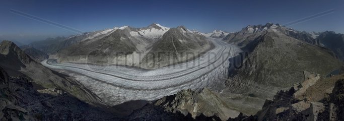Fiescheralp Aletsch Glacier - Valais Switzerland