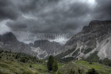 Cloud Mountain - St Christina Col Raiser Dolomites Italy