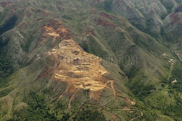 Nickel mine open - New Caledonia