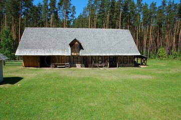 Farm traditionelles Museum Ethnographie von Riga Lettland
