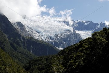 Rob Roy glacier in the Mount Aspiring NP New Zealand