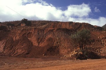 Open Pit Mine Neukaledonien