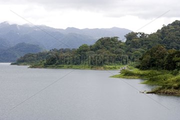 Man-made lake of Arenal Costa Rica