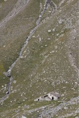 Abandoned sheepfold Gran Paradiso National Park Italy