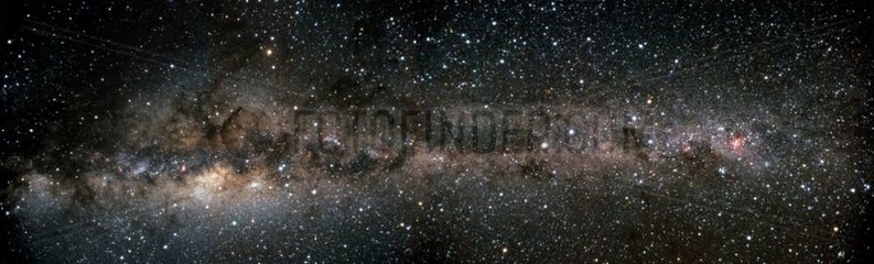 La Voie Lactée vue de l'hémisphère austral