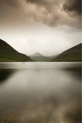 Silent Valley Reservoir in the Mourne Mountains Irelande