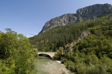 Verdon River Gorges du Verdon Provence Frankreich