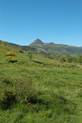 Puy von USCLADE zum PNG des Vulkans d'Auvergne Cantal
