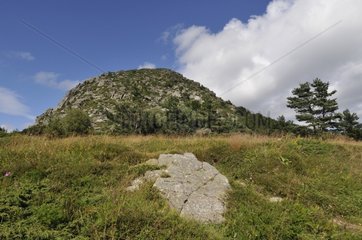 Mount Gerbier Jonc source of the Loire Ardeche