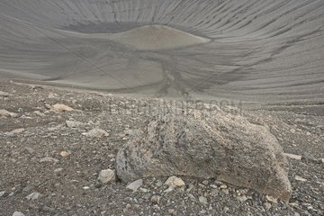 The Hverfjall Crater around Mytvatn in Iceland