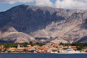 Dorf Sucuraj auf der Insel Hvar Côte Dalmate Croatie