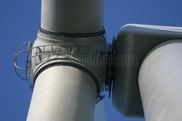 Rotor einer Windmühle Bretagne Frankreich