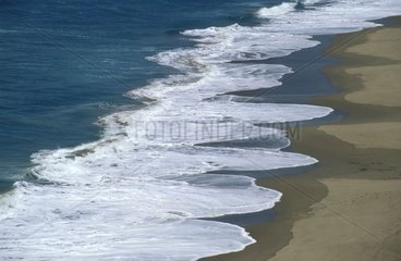 Welle und Sandstrand Halbinsel von Nicoya Costa Rica