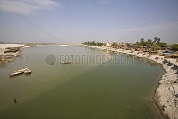 Blick auf den Ganges Indien