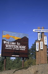 Welcome to Whitehorse capital of Yukon in remote Canada