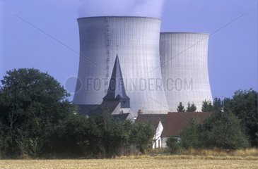 Kernkraftwerk von Saint Laurent Nouan Frankreich